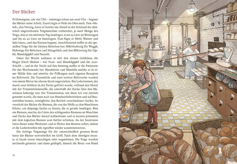 Spittel-50er-Jahre_Staefa_Baeckerei-bunterhund-Illustration