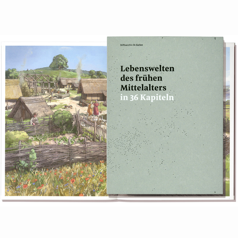 St.Gallen Stiftsarchiv Buch